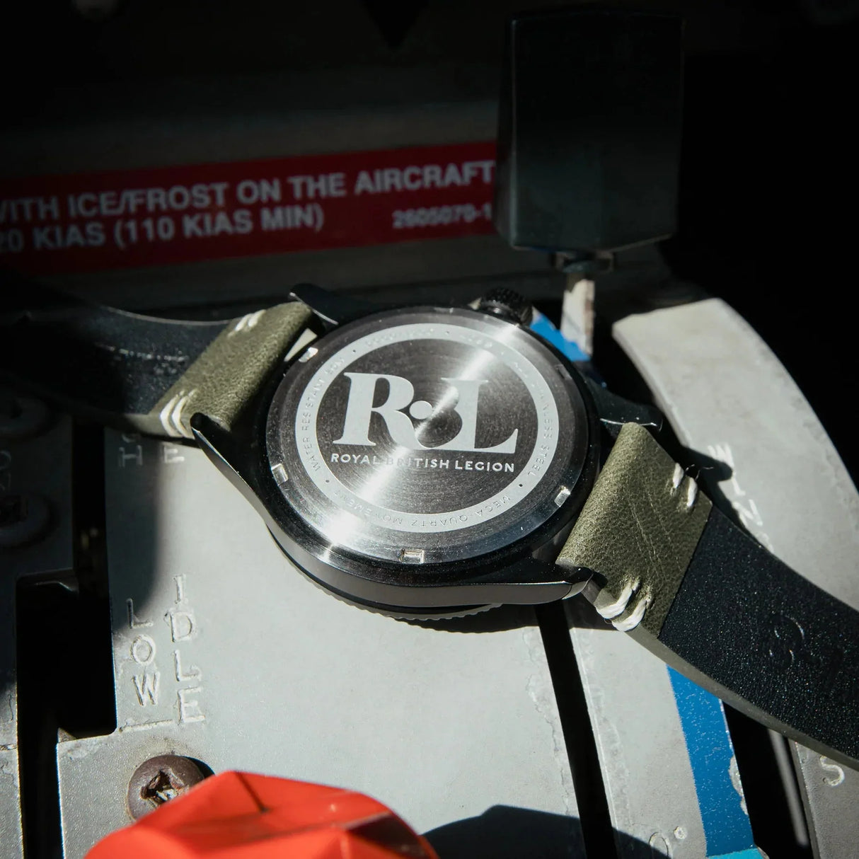 Analogue Watch - AVI-8 Flyboy Royal British Legion Falklands Green Watch AV-4099-RBL06