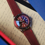 Analogue Watch - AVI-8 Flyboy Royal British Legion Falklands Red Watch AV-4099-RBL03
