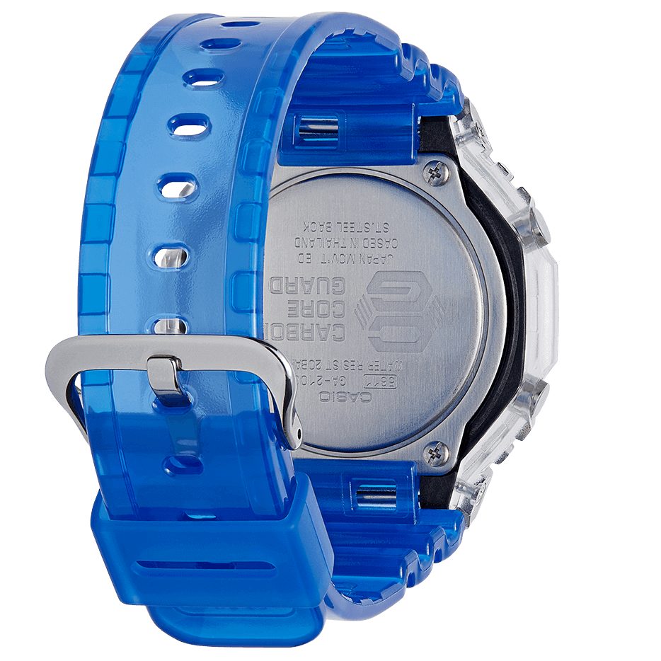 Analogue Watch - Casio G-Shock Hidden Coast Series Unisex Blue Watch GA-2100HC-2AER