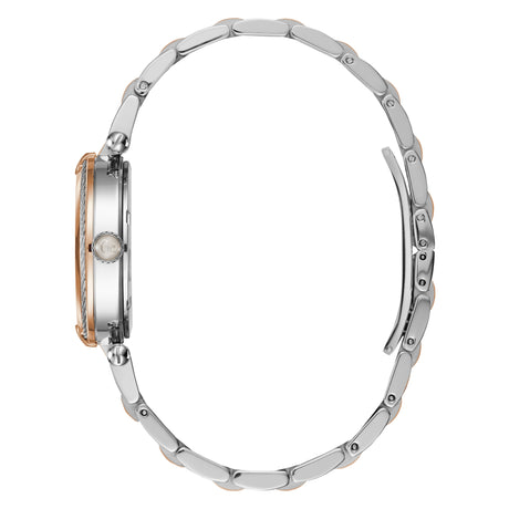 Analogue Watch - GC CableChic Ladies Two-Tone Watch Y18002L1