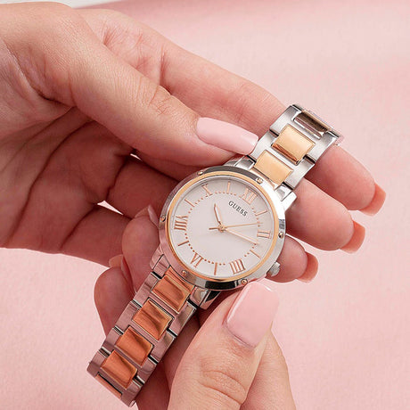 Analogue Watch - Guess Dawn Ladies Tow Tone Watch GW0404L3