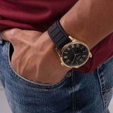 Analogue Watch - Guess GW0362G3 Men's Charter Black Watch