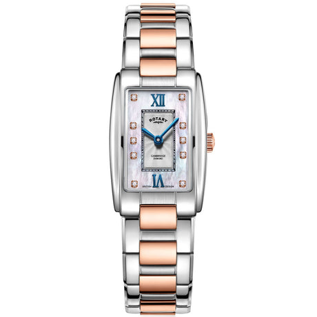 Analogue Watch - Rotary Cambridge Ladies White Watch LB05437/07/D