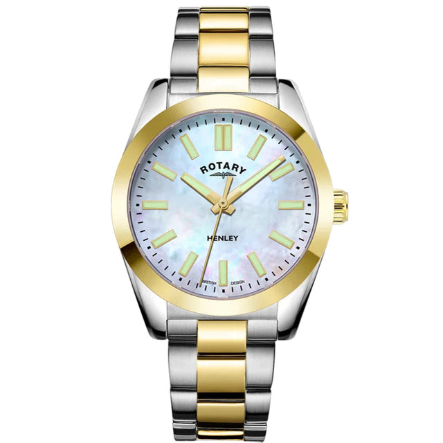 Analogue Watch - Rotary Henley Ladies Two-Tone Watch LB05281/41