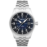 Automatic Watch - AVI-8 Men's Blue Flyboy Automatic Watch AV-4075-22