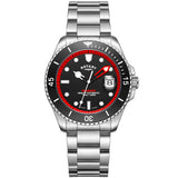 Automatic Watch - Rotary Seamatic Men's Black Watch GB05430/81