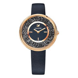 Swarovski Watch Crystalline Pure Rose Gold Black