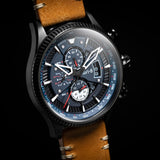 Chronograph Watch - AVI-8 Carbon Navy Hawker Hunter Chronograph Watch AV-4064-01