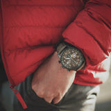 Chronograph Watch - AVI-8 Dark Earth Hawker Hurricane Chronograph Watch AV-4011-0E