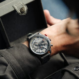 Chronograph Watch - AVI-8 Gunmetal Dark Earth Hawker Harrier Chronograph Watch AV-4056-03
