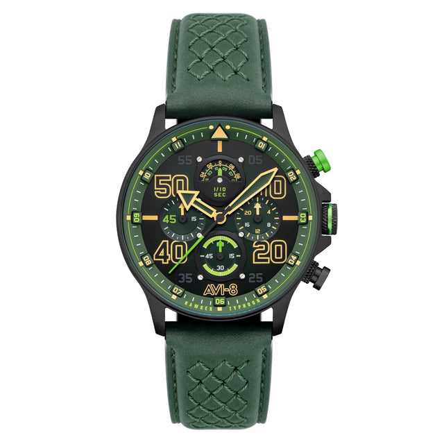 Chronograph Watch - AVI-8 House Hawker Typhoon RB396 Sheila Chronograph Watch AV-4093-04