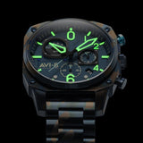Chronograph Watch - AVI-8 Men's Air Camo Hawker Hunter Watch AV-4052-33