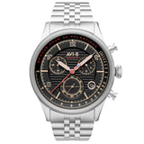 Chronograph Watch - AVI-8 Men's Black Flyboy Chronograph Watch AV-4076-33