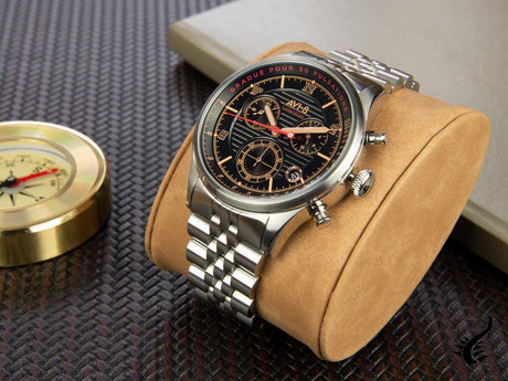 Chronograph Watch - AVI-8 Men's Black Flyboy Chronograph Watch AV-4076-33