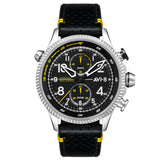 Chronograph Watch - AVI-8 Men's Black Hawker Hunter Chronograph Watch AV-4080-01