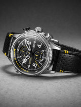 Chronograph Watch - AVI-8 Men's Black Hawker Hunter Chronograph Watch AV-4080-01