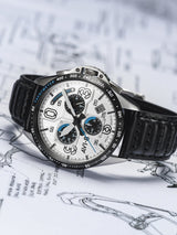 Chronograph Watch - AVI-8 Men's Black P-51 Mustang Chronograph Watch AV-4077-01