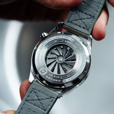 Chronograph Watch - AVI-8 Midnight Navy Hawker Harrier II Chronograph Watch AV-4070-02