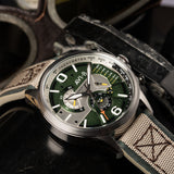 Chronograph Watch - AVI-8 Sand Military Green Hawker Harrier Chronograph Watch AV-4056-02