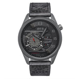 Chronograph Watch - AVI-8 Stealth Black Hawker Harrier II Chronograph Watch AV-4070-03