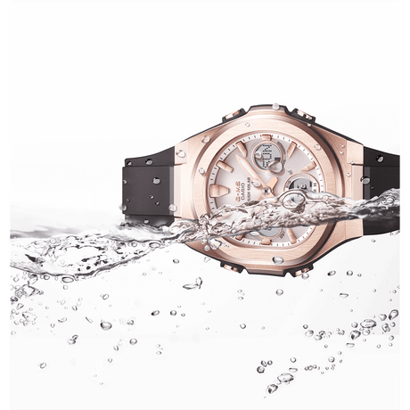 Chronograph Watch - Casio Baby-G Ladies Rose Gold Watch MSG-S600G-1AER