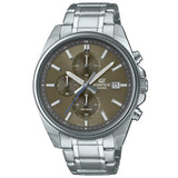 Chronograph Watch - Casio Edifice Chrono Men's Silver Watch EFV-610D-5CVUEF