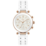 Chronograph Watch - GC PrimeChic Ladies White Watch Y65001L1MF