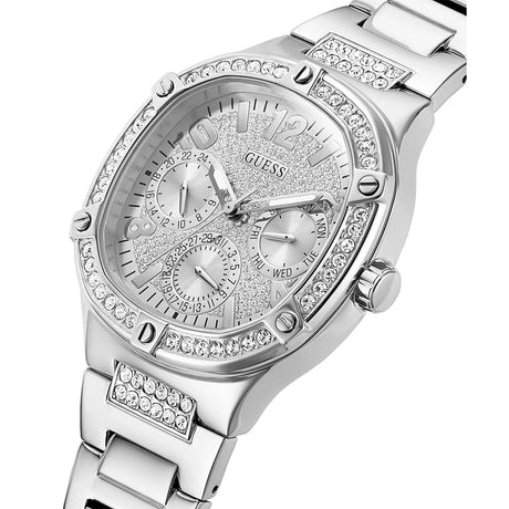 Chronograph Watch - Guess Duchess Ladies Silver Watch GW0558L1