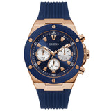 Chronograph Watch - Guess GW0057G2 Men's Poseidon Blue Watch