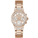Chronograph Watch - Guess GW0320L3 Ladies Moonlight Rose Gold Watch