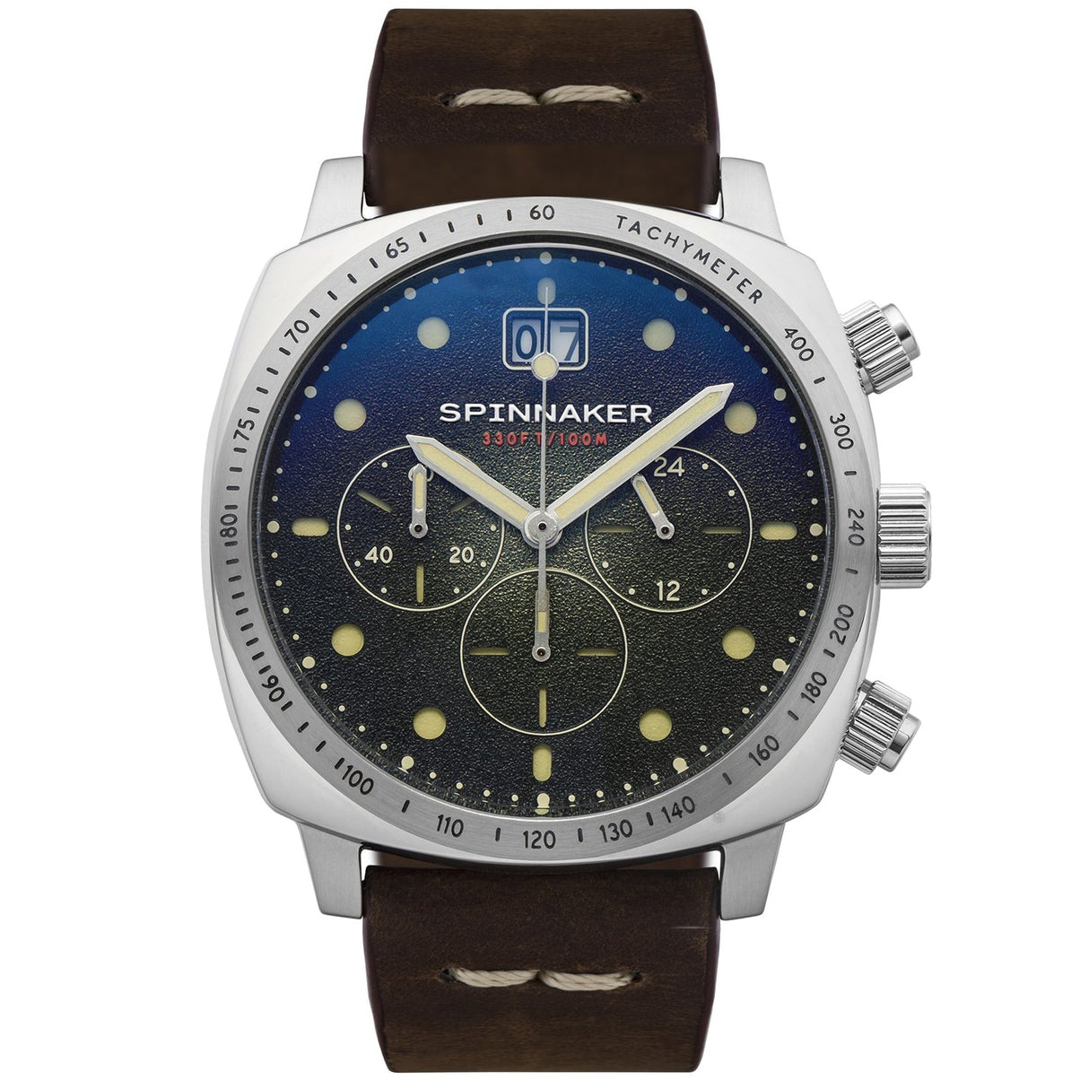 Spinnaker Hull Chronograph Men's Green Quartz Watch