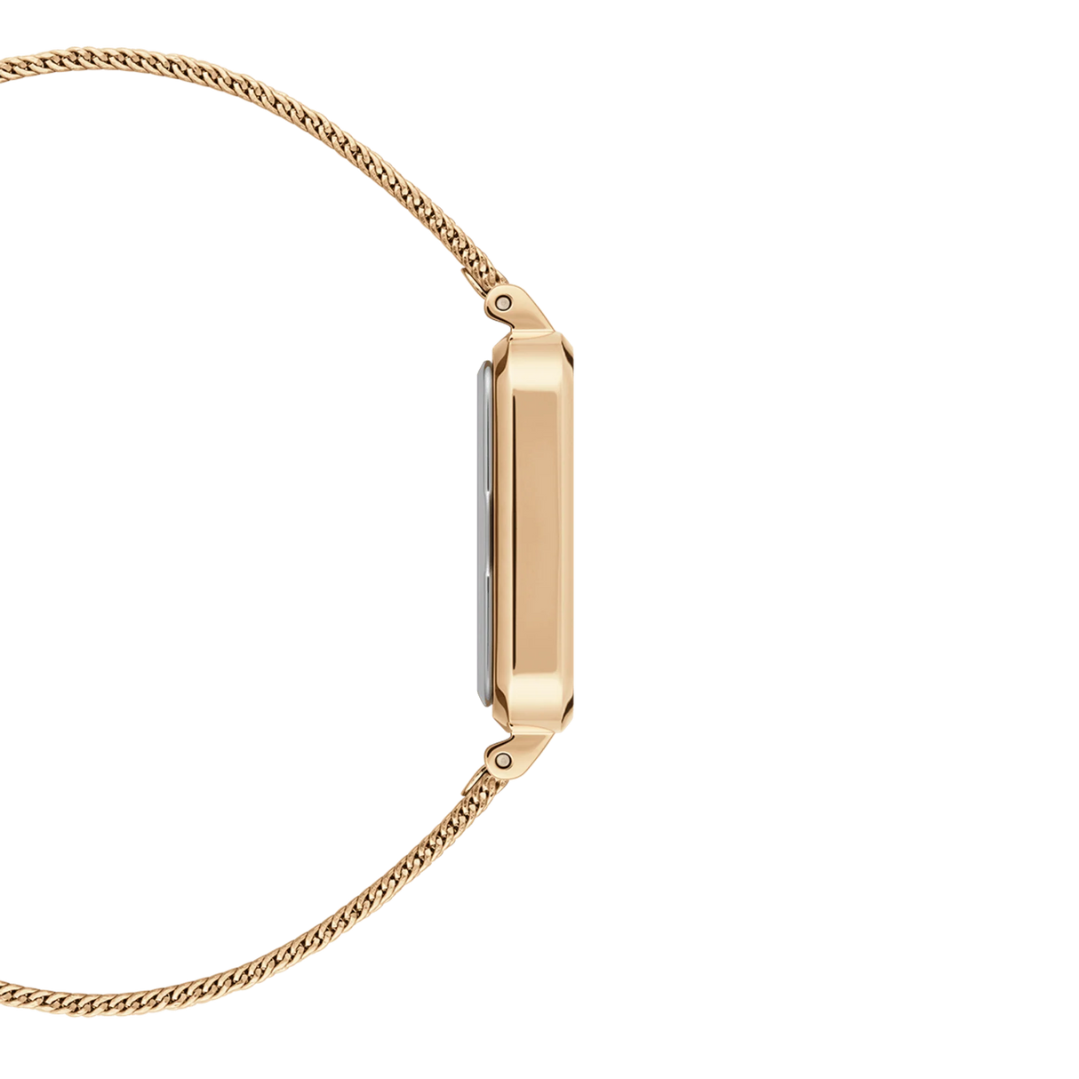 Daniel Wellington Quadro Pressed Evergold Ladies White Watch DW00100556