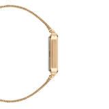 Daniel Wellington Quadro Pressed Evergold Ladies White Watch DW00100556