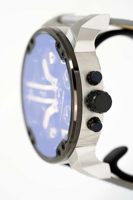 Diesel Men's Chronograph Watch Mr Daddy 2.0 Black DZ7429 - Designer Watch Store