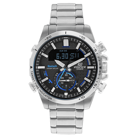 Digital Watch - Casio Edifice Smart Chrono Men's Silver Watch ECB-800D-1AEF