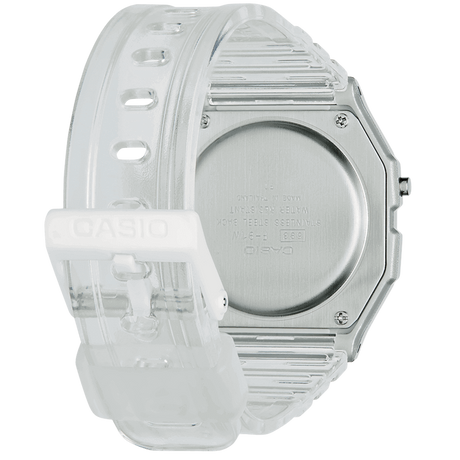 Digital Watch - Casio F-91 Classic Unisex Transparent Watch F-91WS-7EF