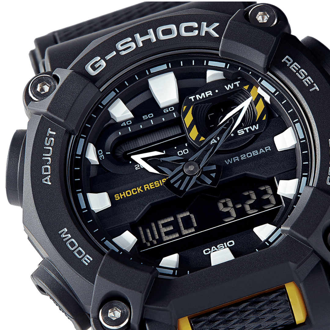 Digital Watch - Casio G-Shock Men's Black Watch GA-900-1AER