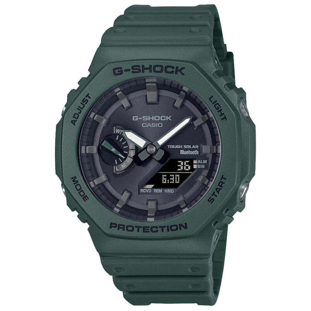 Digital Watch - Casio G-Shock Men's Green Watch GA-B2100-3AER