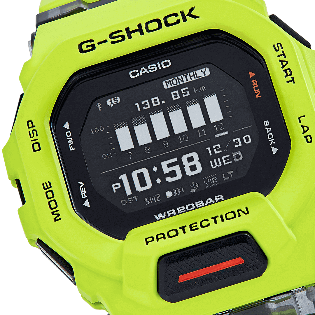 Digital Watch - Casio G-Shock Men's Green Watch GBD-200-9ER