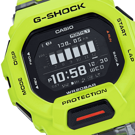 Digital Watch - Casio G-Shock Men's Green Watch GBD-200-9ER