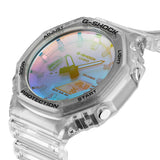Digital Watch - Casio G-Shock Men's Iridescent Watch GA-2100SRS-7AER