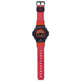 Digital Watch - Casio G-Shock Time Distortion Limited Men's Red Watch DW-6900TD-4ER