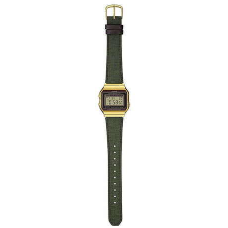 Digital Watch - Casio Retro Vintage A700 Unisex Green Watch A700WEGL-3AEF