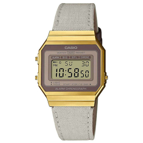 Digital Watch - Casio Retro Vintage A700 Unisex Grey Watch A700WEGL-7AEF