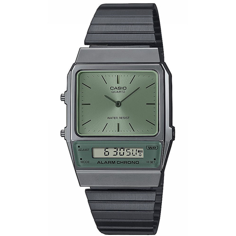Digital Watch - Casio Vintage Edgy Men's Grey Watch AQ-800ECGG-3AEF