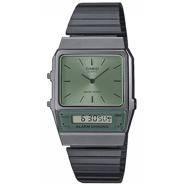 Digital Watch - Casio Vintage Edgy Men's Grey Watch AQ-800ECGG-3AEF
