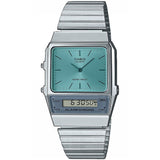 Digital Watch - Casio Vintage Edgy Men's Silver Watch AQ-800EC-2AEF
