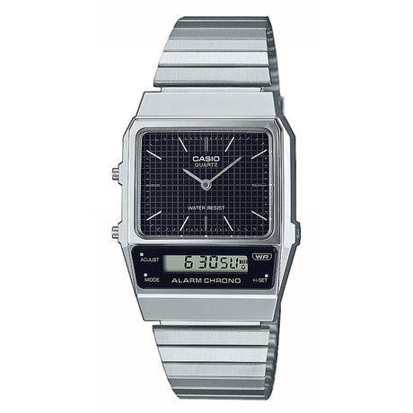 Digital Watch - Casio Vintage Men's Black Watch AQ-800E-1AEF