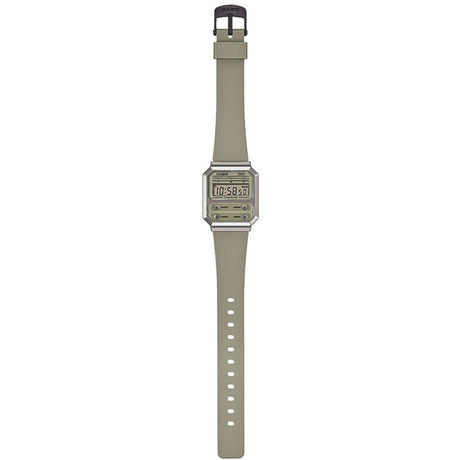 Digital Watch - Casio Vintage Unisex Green Watch A100WEF-3AEF
