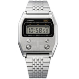 Digital Watch - Casio Vintage Unisex Silver Watch A1100D-1EF